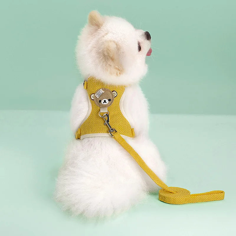 Adorable Pet Harness & Leash