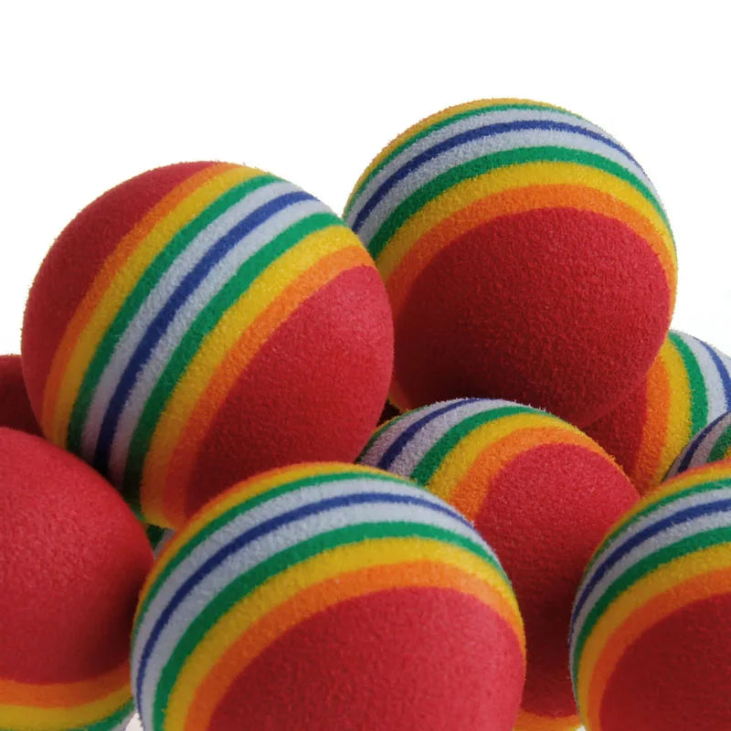 Colorful Cat Toy Balls