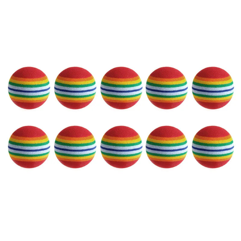 Colorful Cat Toy Balls