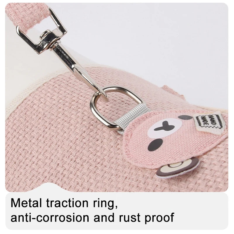 Adorable Pet Harness & Leash