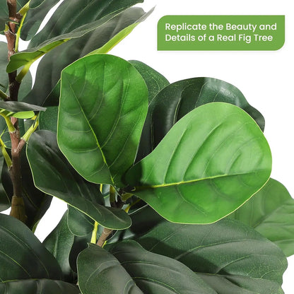 Artificial Fiddle Fig Tree