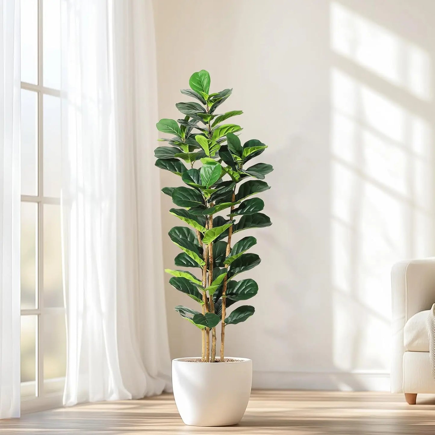 Artificial Fiddle Fig Tree