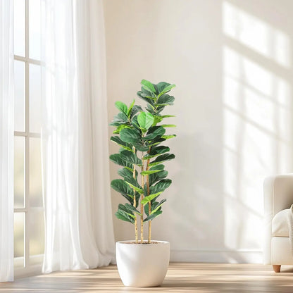 Artificial Fiddle Fig Tree