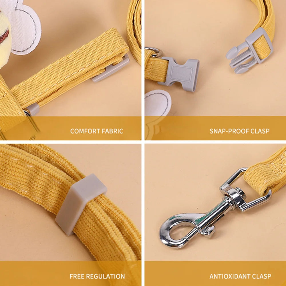 Adorable Bee Pet Harness & Leash