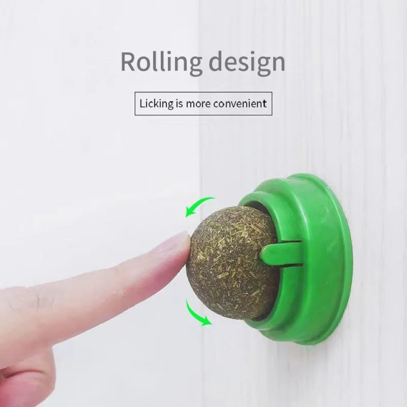 Natural Catnip Wall Ball Scratchers