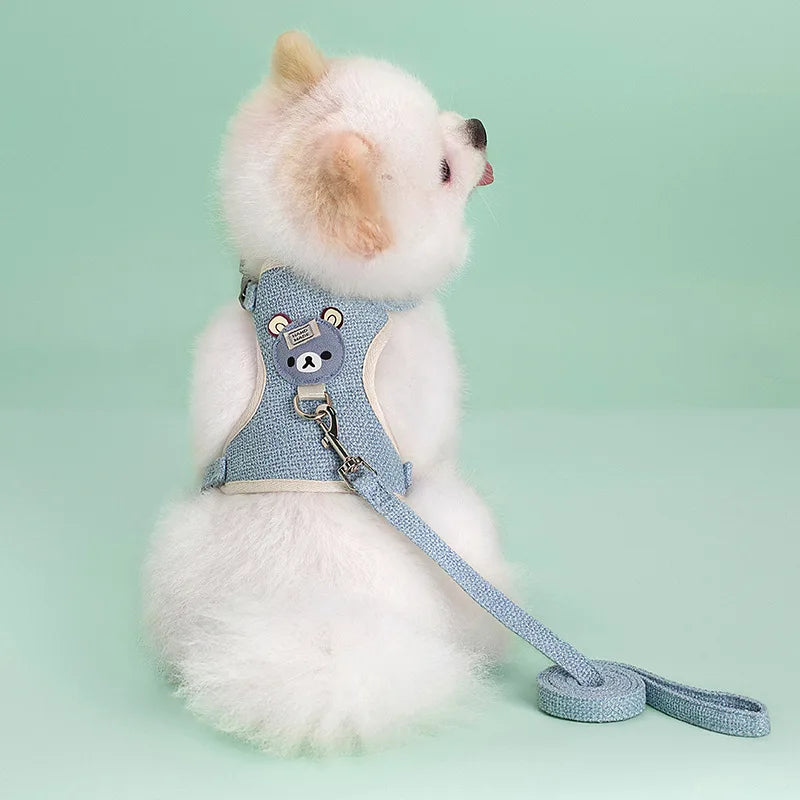 Adorable Pet Harness & Leash