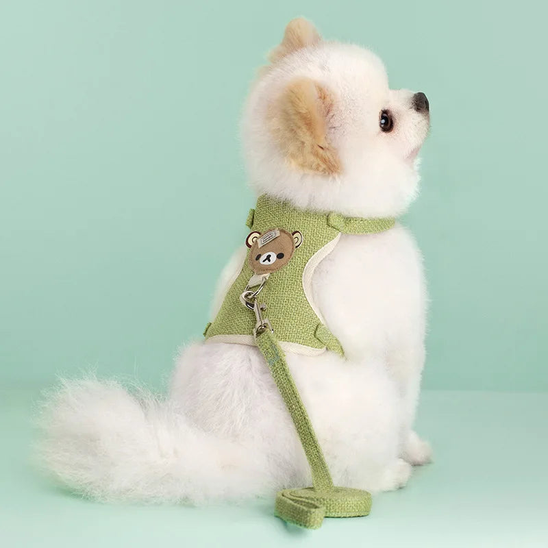 Adorable Pet Harness & Leash