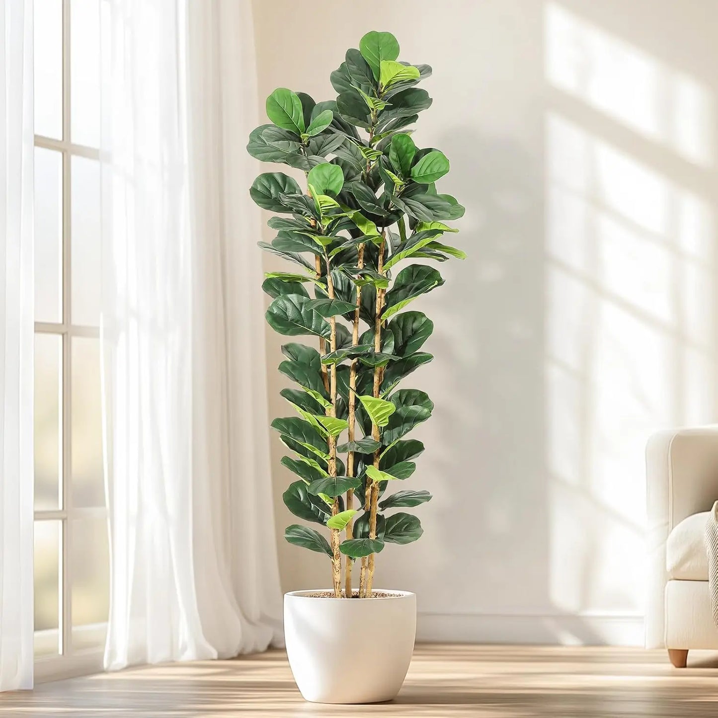 Artificial Fiddle Fig Tree