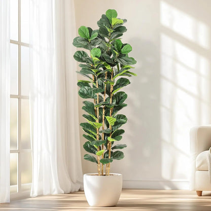 Artificial Fiddle Fig Tree