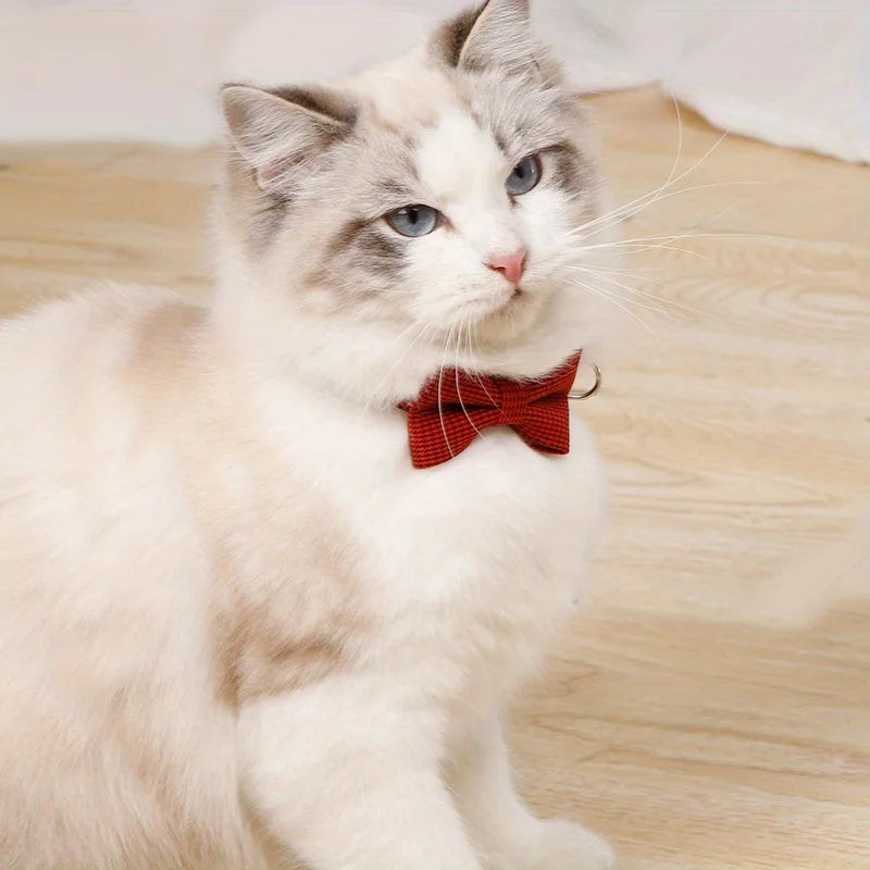 Chic Plaid Cat Collar